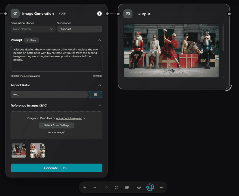 Sub-step 2.3: Nutcracker replacement