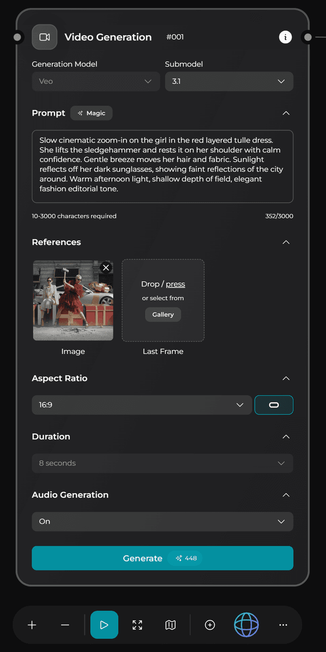 Animation 4.3: Cinematic close-up